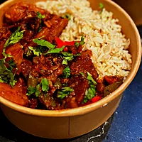 Shimla Mirch Sabzi at Swadish, Brussels